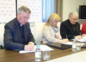 Diputación y obispados de León y Astorga invertirán 540.000 euros en restaurar el patrimonio sacro de la provincia