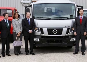 El camión NT500 de Nissan, que se fabrica en Ávila, 