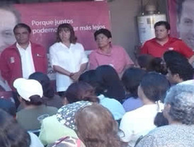 Huixquilucan, Froylán Santana trabaja a favor del triunfo del candidato del PRI Eruviel Avila
