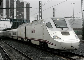Descarrila en Valladolid un vagón del Alvia Madrid-Santander