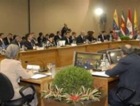 Llegan los presidentes para la reunión de UNASUR
