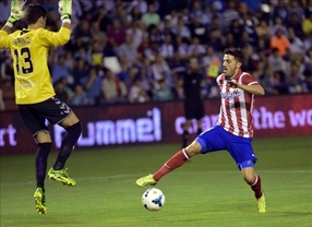El Valladolid plantó cara al Athlético pero cayó derrotado 0-2