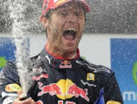 Mark Webber gana el Gran Premio de España, Alonso en 2º