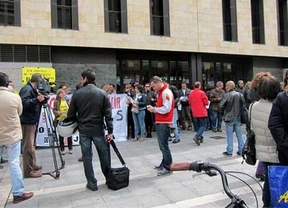 Protestas contra el 'desmantelamiento' y la 'privatización' de la Justicia