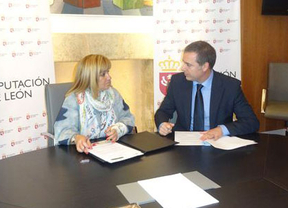 La Diputación de León firma un acuerdo con Banco Etcheverría que facilita el acceso de emprendedores rurales a financiación