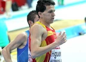 El burgalés Juan Carlos Higuero logra la medalla de plata en la final de 3.000 metros