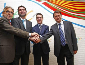 BNG, CiU y PNV defenderán hoy en Santiago de Compostela la 'plurinacionalidad y plurilingüismo' del Estado