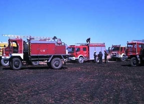Un fuego arrasa 33,8 hectáreas de cereal en Noviercas (Soria)