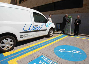 Iberdrola instala cinco puntos de recarga de coches eléctricos en los campus de la USAL en Salamanca y Zamora