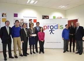 Cascajares entrega a la Fundación Prodis los 35.000 euros de su XIII Subasta Benéfica de Capones