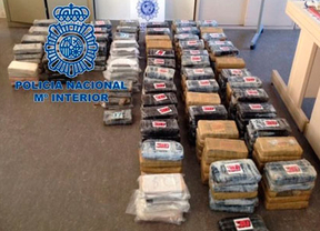 La Policía Nacional interviene en Segovia 350 kilos de cocaína ocultos en un tráiler con un cargamento de patatas