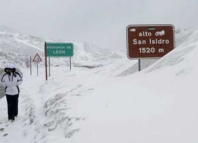 Activada la alerta por nevadas en todas las provincias de CyL salvo Valladolid