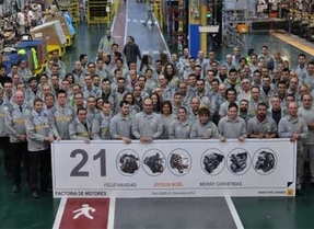 Renault alcanza los 21 millones de motores en Valladolid
