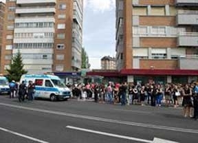 Un detenido tras atropellar a dos empleados públicos que se manifestaban en Valladolid contra los recortes