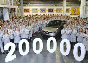 Renault fabrica en la Factoría de Carrocería Montaje de Valladolid el Captur 200.000