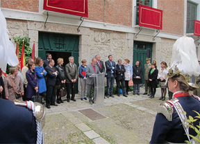 El recuerdo a El Greco y García Márquez acompaña el tradicional homenaje a Cervantes en su Casa-Museo de Valladolid