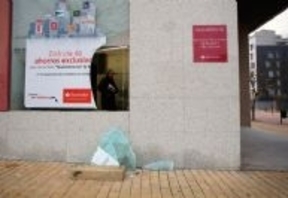 Último cajero automático reventado en el barrio Villa del Prado de Valladolid