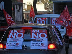 España: Inició este miércoles huelga general contra reforma laboral