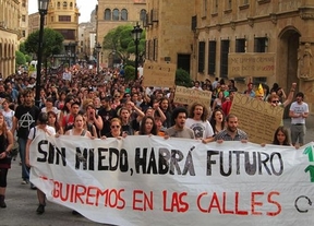 Miles de personas reivindican en distintas ciudades de Castilla y León el espíritu del 15M