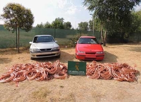 Desarticulado un grupo organizado de robo de cobre en Valladolid