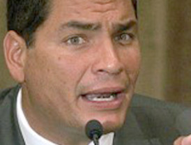 Mandatario Correa anuncia reforma legal para permitir acción de las FFAA en control interno del país
