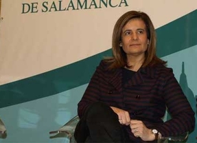 Fátima Báñez asegura en Salamanca que 'todos los pensionistas' van a ganar poder adquisitivo este año