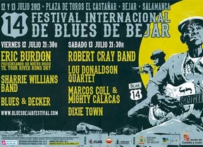 Eric Burdon, Robert Cray y Lou Donaldson, en el Festival de Blues de CyL en Béjar