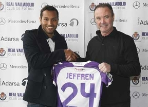 Jeffren llega al Valladolid dispuesto a ayudar y a relanzar su carrera