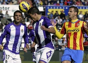 El Valladolid reacciona y consigue un meritorio punto ante el Valencia