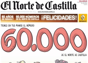 El Norte de Castilla cumple 60.000 números con un manuscrito de Delibes