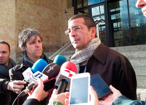 El marido de la asesina confesa de Isabel Carrasco presta declaración durante una hora en los Juzgados de León