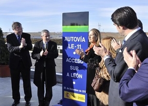 Pastor inaugura el acceso sur a León de la LE-11 que beneficiará a 15.000 conductores y reducirá el tiempo del trayecto en 15 minutos