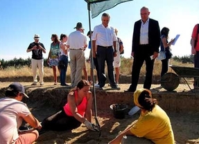 La Diputación de Valladolid recupera el Campo Arqueológico de Matallana para volver a ofrecer cursos prácticos a alumnos