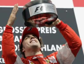 Ferrari consiguió el GP de Alemania con Alonso y Massa