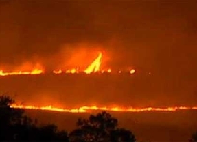 Baja a nivel 1 el fuego declarado este jueves en el Parque Natural de Arribes del Duero, en Zamora