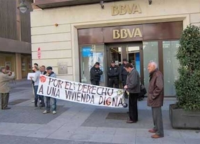 Concentraciones y encierros en Valladolid en contra de los desahucios
