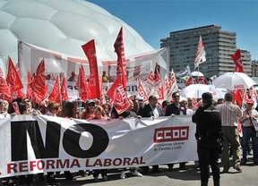 Cientos de personas dicen 'no' a la reforma laboral en CyL