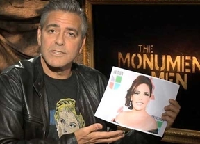 George Clooney llama bella a Angélica Vale