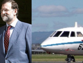 Los dos, ZP y Rajoy, utilizaron aviones militares para 'mitinear'