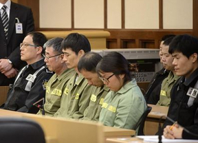 Capitán del barco hundido en Corea es condenado a 36 años de cárcel