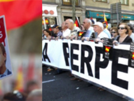 Miles de personas marchan contra las marcas electorales de ETA