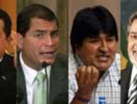 El 'eje populista' de Chávez, Evo, Correa y Lula celebra su cumbre