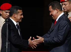 Humala llega a Venezuela para cerrar acuerdos comerciales