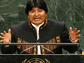 Evo propuso y celebró en la ONU el Día de la Pachamama