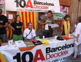 El 89,7 por ciento de votantes barceloneses se decidieron por la independencia