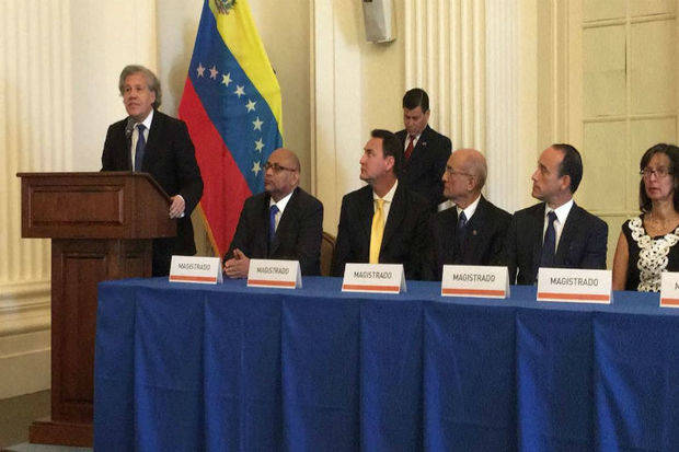 Instalación del TSJ designado por el parlamento venezolano inicia este viernes en la OEA