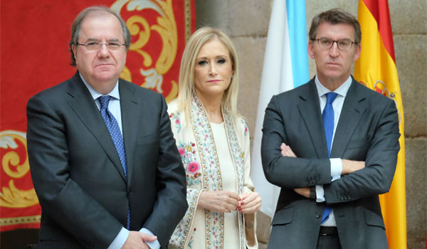 CyL, Galicia y Madrid se unen para mostrar lealtad al Gobierno y al Estado autonómico