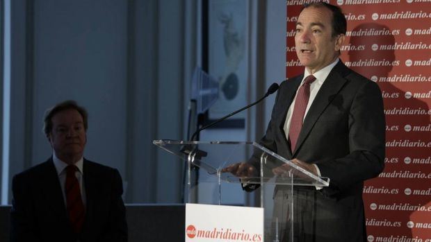 El delegado del área de Medio Ambiente, Urbanismo y Movilidad del Ayuntamiento de Madrid, Borja Carabante, durante su intervención en las XXIII Jornadas de Medio Ambiente de Madridiario.