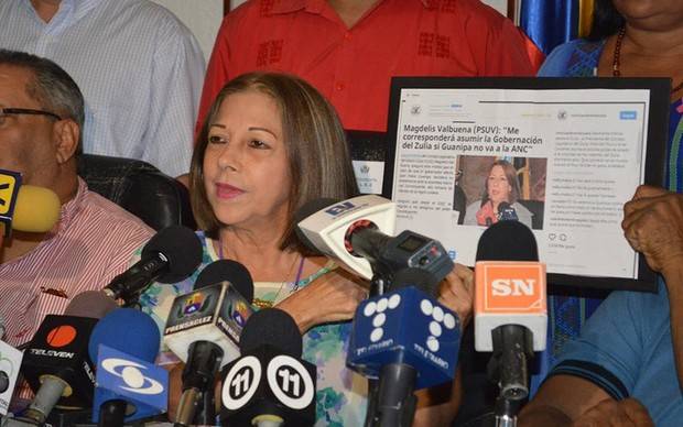 Designada gobernadora de Zulia la presidenta del parlamento regional