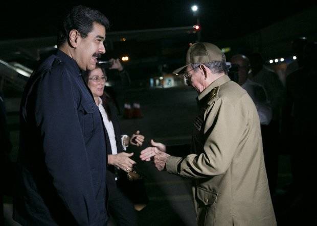 Maduro llegó a Cuba para ratificar solidaridad tras paso de Irma